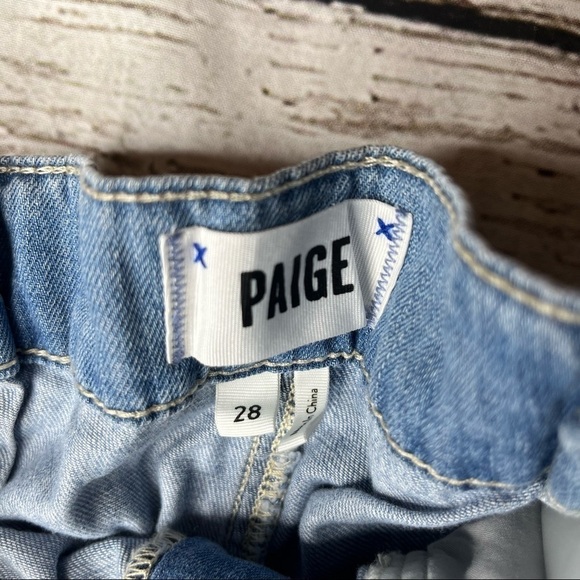 NWT Paige Nellie Self Belt Seaming Madison Jeans Size 28 - Picture 3 of 8